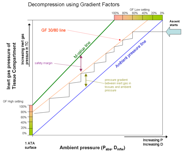 Gradient Factors Dive Rite