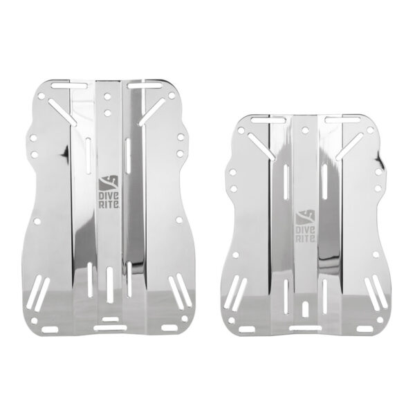 Short Stainless Steel XT Backplate Dive Rite