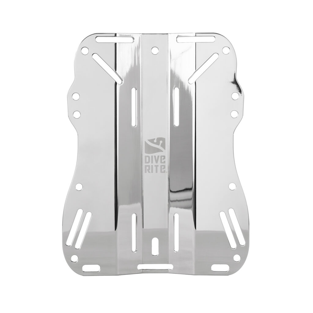 Short Stainless Steel XT Backplate Dive Rite